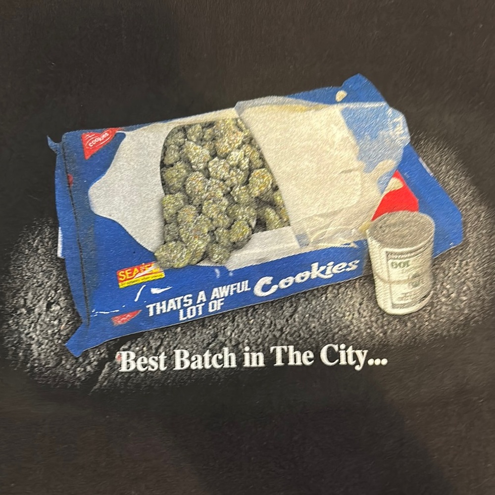 Cookies sf size 4x heavyweight tee limited Collab that’s a whole lot of